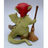 Do I Have To? Pocket Dragon -  One of Original 27 - Whimsical World Of Pocket Dragons by Real Musgrave - Hand Made in 1989