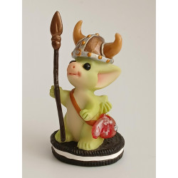 Space Viking Warrior Pocket Dragon - Whimsical World Of Pocket Dragons by Real Musgrave Hand Made in 2004