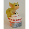 Happy Wedding Messages Pocket Dragon - Boxed - Hand Made -  Real Musgrave Whimsical World Of Pocket Dragons - 2000