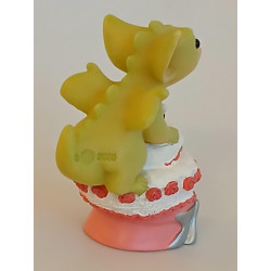 Happy Wedding Messages Pocket Dragon - Boxed - Hand Made -  Real Musgrave Whimsical World Of Pocket Dragons - 2000