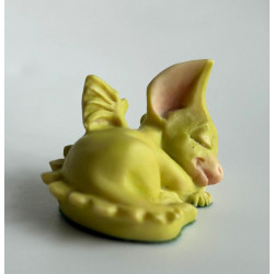 Naptime Pocket Dragon - Hand Made in 1992 - Real Musgrave - Whimsical World Of Pocket Dragons