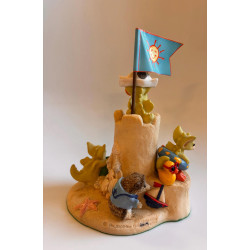Seaside Castle Pocket Dragon - Worldwide Limited Edition of 2419/3999 - Hand Made in 1999  Real Musgrave