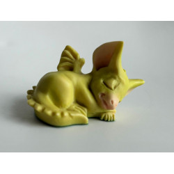 Naptime Pocket Dragon - Hand Made in 1992 - Real Musgrave - Whimsical World Of Pocket Dragons