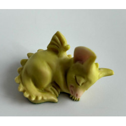 Naptime Pocket Dragon - Hand Made in 1992 - Real Musgrave - Whimsical World Of Pocket Dragons