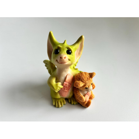 We're Very Brave Pocket Dragon - Whimsical World Of Pocket Dragons by Real Musgrave Hand Made - 1992