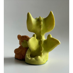We're Very Brave Pocket Dragon - Whimsical World Of Pocket Dragons by Real Musgrave Hand Made - 1992