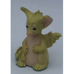 I Ate The Whole Thing Pocket Dragon - Whimsical World Of Pocket Dragons by Real Musgrave Hand Made in 1992