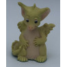 I Ate The Whole Thing Pocket Dragon - Whimsical World Of Pocket Dragons by Real Musgrave Hand Made in 1992