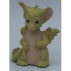 I Ate The Whole Thing Pocket Dragon - Whimsical World Of Pocket Dragons by Real Musgrave Hand Made in 1992