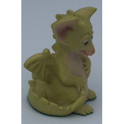 I Ate The Whole Thing Pocket Dragon - Whimsical World Of Pocket Dragons by Real Musgrave Hand Made in 1992