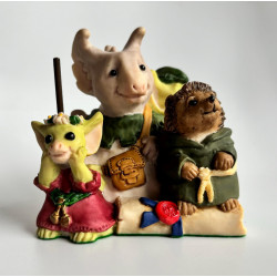 The Merry Band Pocket Dragon - Friends Collector's Club Special Edition 1998/99 - Boxed Hand SIGNED by Real Musgrave 8/98