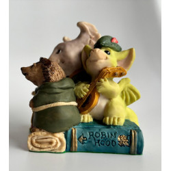 The Merry Band Pocket Dragon - Friends Collector's Club Special Edition 1998/99 - Boxed Hand SIGNED by Real Musgrave 8/98