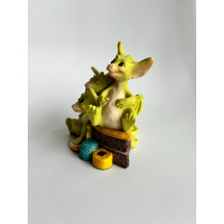 Treasure Pocket Dragon - Boxed -  Hand Made 1993 - Real Musgrave - Whimsical World Of Pocket Dragons