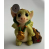 Dr Dragon Pocket Dragon - Boxed - Hand SIGNED By REAL MUSGRAVE 6/04 - 1999 - Whimsical World of Packet Dragons