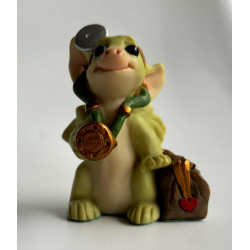Dr Dragon Pocket Dragon - Boxed - Hand SIGNED By REAL MUSGRAVE 6/04 - 1999 - Whimsical World of Packet Dragons