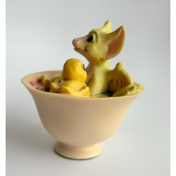 Bubbles Pocket Dragon - Boxed - 1992 - Hand Made - Real Musgrave Whimsical World Of Pocket Dragons