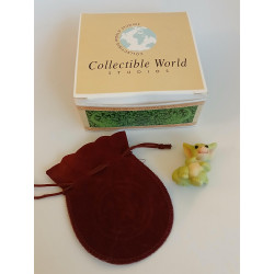 Handful of Love - Pocket Dragon- Boxed with velvet pouch Whimsical World Of Pocket Dragons Hand Made- Real Musgrave