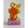 Will You? Messages Pocket Dragon - Hand Made - Real Musgrave Whimsical World Of Pocket Dragons - 2000