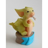 Get Well Soon Messages Pocket Dragon - Boxed - Hand Made -  Real Musgrave Whimsical World Of Pocket Dragons - 2000