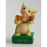 Call Me Messages Pocket Dragon - Boxed with Leaflet & Gift Tag - Hand Made in 2000 - Real Musgrave Whimsical World Of Pocket Dragons