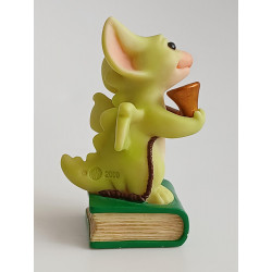 Call Me Messages Pocket Dragon - Boxed with Leaflet & Gift Tag - Hand Made in 2000 - Real Musgrave Whimsical World Of Pocket Dragons