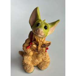 I'm A Kitty Pocket Dragon - Boxed - Hand Made in 1990 - Real Musgrave - Whimsical World Of Pocket Dragons - Rare