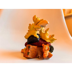 Pillow Fight Pocket Dragon - Worldwide Limited Edition of 1749/3500 - Hand Made in 1995 - Real Musgrave