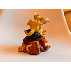 Pillow Fight Pocket Dragon - Worldwide Limited Edition of 1749/3500 - Hand Made in 1995 - Real Musgrave