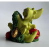 Deck The Halls Pocket Dragon - Boxed with Limited Edition Ornament - Whimsical World Of Pocket Dragons Hand Made In 1996