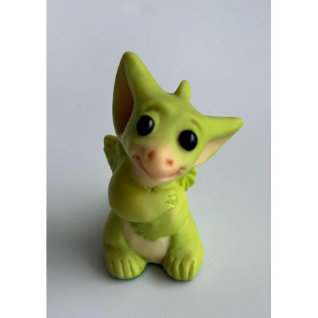 Holding A Hug Pocket Dragon - Boxed - Whimsical World Of Pocket Dragons by Real Musgrave Hand Made in 2005