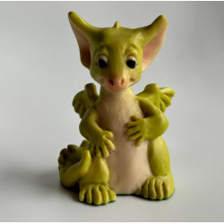 I Ate The Whole Thing Pocket Dragon - Boxed - Whimsical World Of Pocket Dragons by Real Musgrave Hand Made in 1992