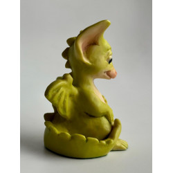 I Ate The Whole Thing Pocket Dragon - Boxed - Whimsical World Of Pocket Dragons by Real Musgrave Hand Made in 1992