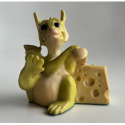 Attack Pocket Dragon - Boxed - Whimsical World Of Pocket Dragons Hand Made- 1989 - One of the Original 27 - Rare