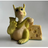 Attack Pocket Dragon - Boxed - Whimsical World Of Pocket Dragons Hand Made- 1989 - One of the Original 27 - Rare