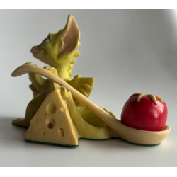 Attack Pocket Dragon - Boxed - Whimsical World Of Pocket Dragons Hand Made- 1989 - One of the Original 27 - Rare