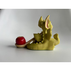 Attack Pocket Dragon - Boxed - Whimsical World Of Pocket Dragons Hand Made- 1989 - One of the Original 27 - Rare