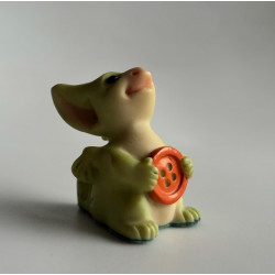 Belly Button Pocket Dragon - Boxed - Hand made in 2001 by Real Musgrave - Whimsical World Of Pocket Dragons