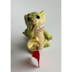 Ta ta ta tah ! Pocket Dragon - Boxed - 2005 Whimsical World Of Pocket Dragons Hand Made