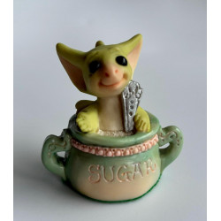 Sugar? Pocket Dragon - Boxed - Whimsical World Of Pocket Dragons - Hand Made in 2000