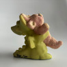 Bunny Hug Pocket Dragon - Boxed - Hand SIGNED by REAL MUSGRAVE (11/02) Whimsical World Of Pocket Dragons - Hand Made in 2001