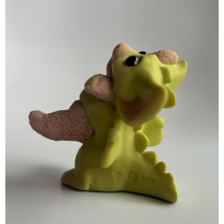Bunny Hug Pocket Dragon - Boxed - Hand SIGNED by REAL MUSGRAVE (11/02) Whimsical World Of Pocket Dragons - Hand Made in 2001