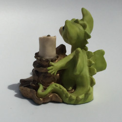 It's Dark Out There Pocket Dragon Whimsical World Of Pocket Dragons by Real Musgrave Hand Made in 1994