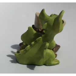 It's Dark Out There Pocket Dragon Whimsical World Of Pocket Dragons by Real Musgrave Hand Made in 1994