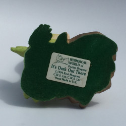 It's Dark Out There Pocket Dragon Whimsical World Of Pocket Dragons by Real Musgrave Hand Made in 1994