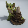 It's Dark Out There Pocket Dragon Whimsical World Of Pocket Dragons by Real Musgrave Hand Made in 1994