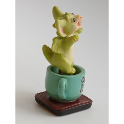 Coffee Power - Pocket Dragon - Boxed -  Whimsical World Of Pocket Dragons by Real Musgrave Hand Made in 2003