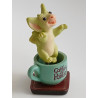 Coffee Power - Pocket Dragon - Boxed -  Whimsical World Of Pocket Dragons by Real Musgrave Hand Made in 2003