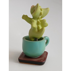 Coffee Power - Pocket Dragon - Boxed -  Whimsical World Of Pocket Dragons by Real Musgrave Hand Made in 2003