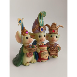 Wee Three Kings Limited Edition Pocket Dragon Whimsical World Of Pocket Dragons by Real Musgrave Hand Made in 2000