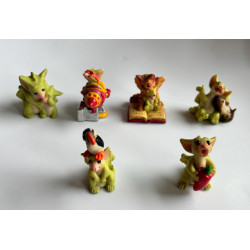 Great Figures in Pocket Dragon History Volume 2 - The Middle Ages - 6 Miniatures  1960/2000 Worldwide Limited Edition - 2006